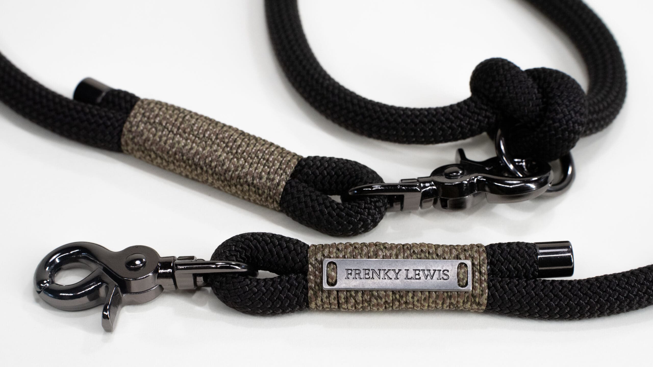 Dog Leash - Boba Black - 190cm