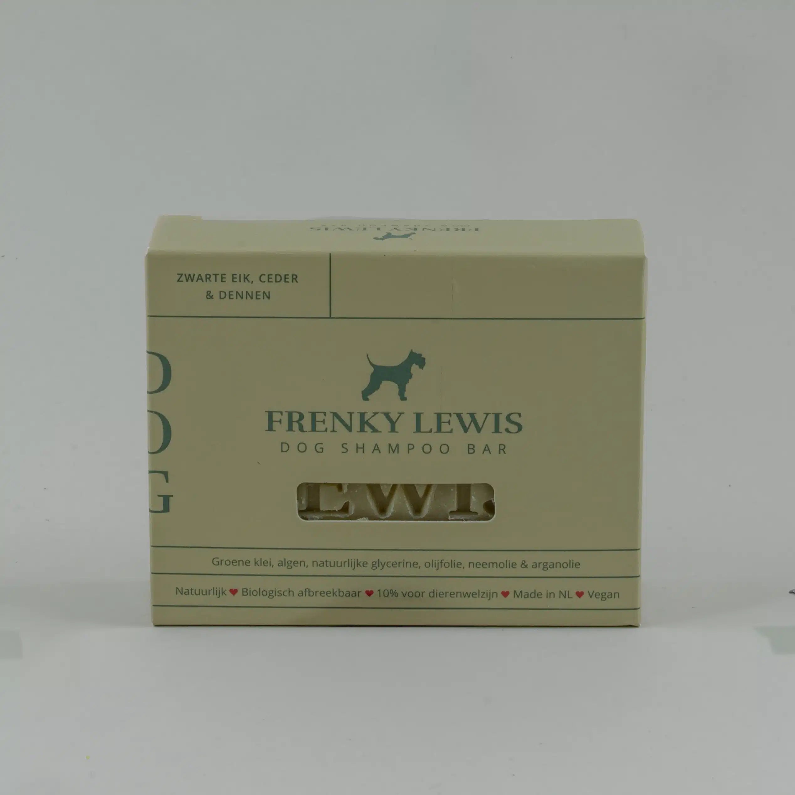 Natuurlijke dog Shampoo Bar - Groene thee & Bergamot