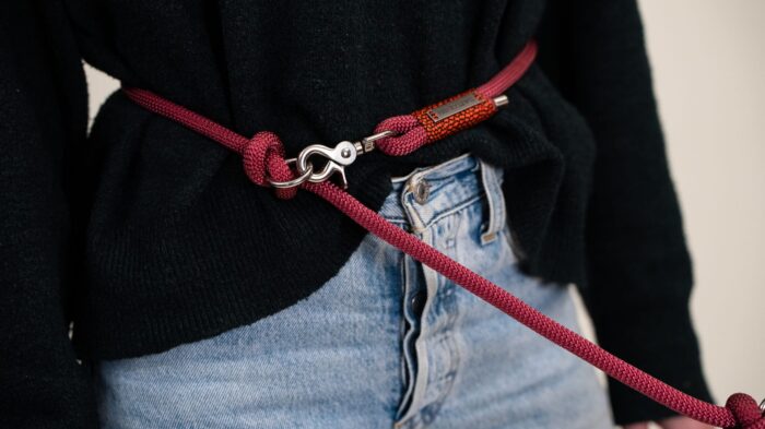 Hands Free Leash - Purple Poppy - 2,5m
