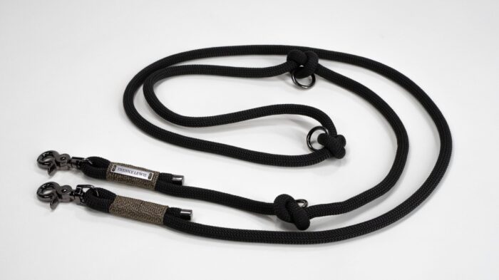 Dog Leash - Boba Black - 1.90m