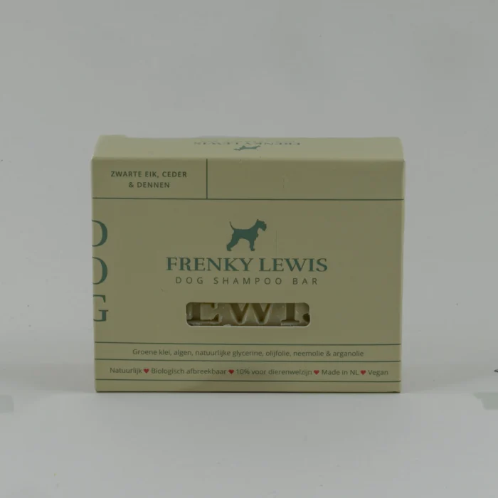 Natuurlijke dog Shampoo Bar - Zwarte eik, ceder & dennen