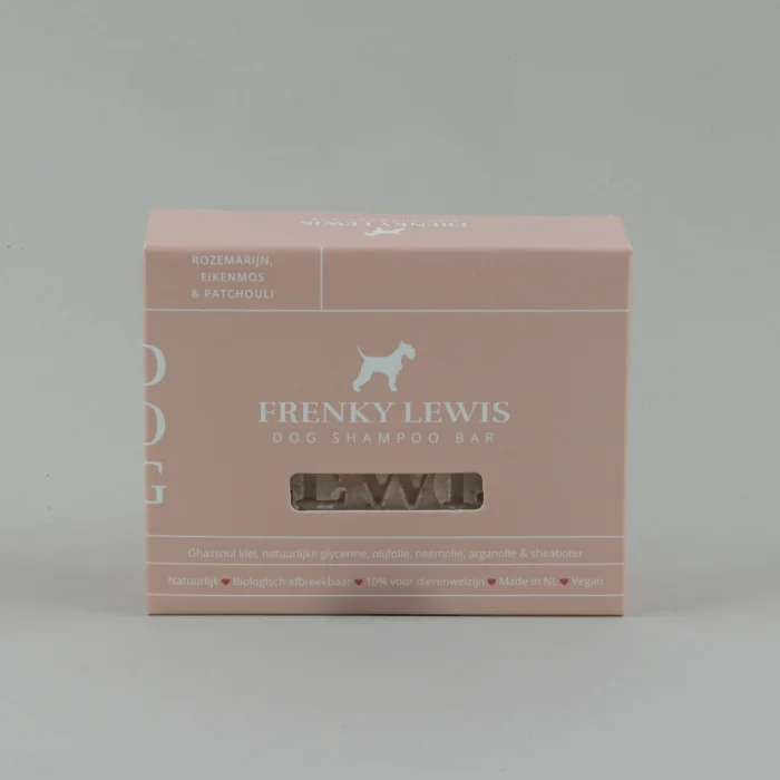 Natuurlijke dog Shampoo Bar - Rozemarijn, eikenmos & patchouly