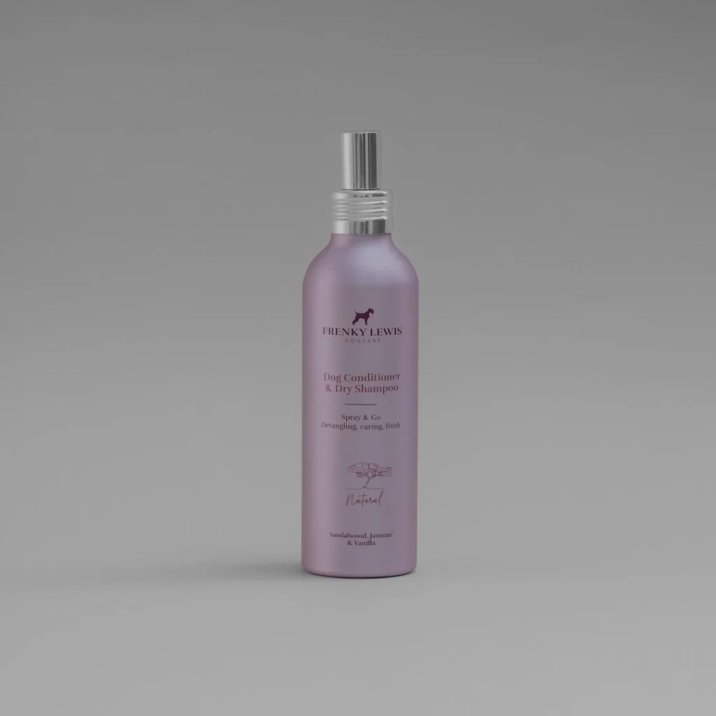 Natuurlijke droogshampoo & conditioner spray sandalwood